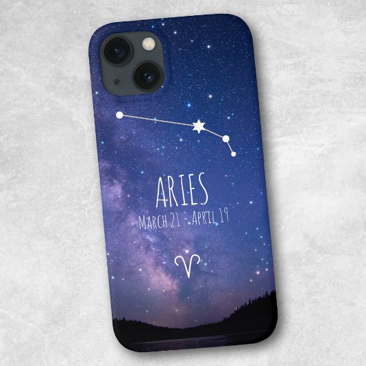Aries | Personalisierte Sternbilder Case-Mate iPhone Hülle