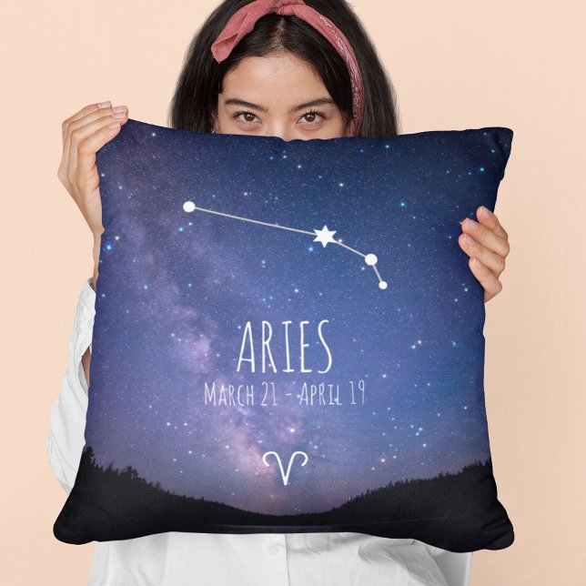Aries | Personalisierte Sternbilder Kissen (Von Creator hochgeladen)