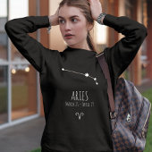 Aries | Personalisierte Sternbilder Sweatshirt