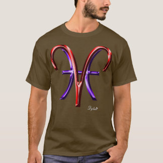 Aries Pisces Cusp Zodiac Sign T-Shirt