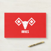 Aries Post-it Klebezettel (Auf Schreibtisch)