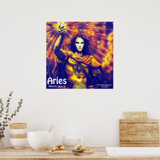 Aries Poster (Küche)