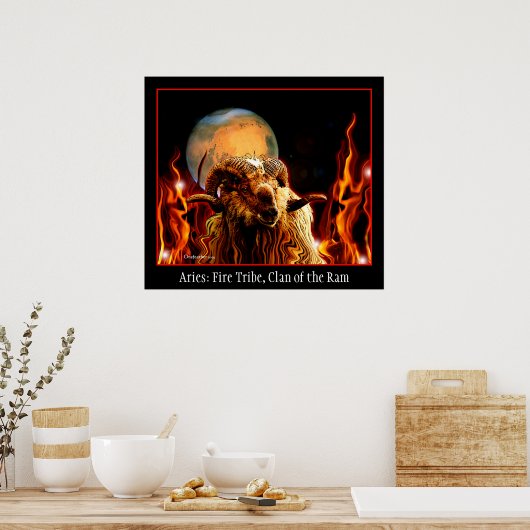 Aries Poster (Küche)