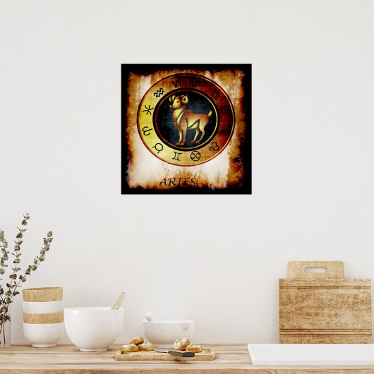 Aries Poster (Küche)