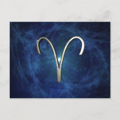 Aries Postkarte (Vorderseite)