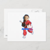 Aries Postkarte (Vorne/Hinten)