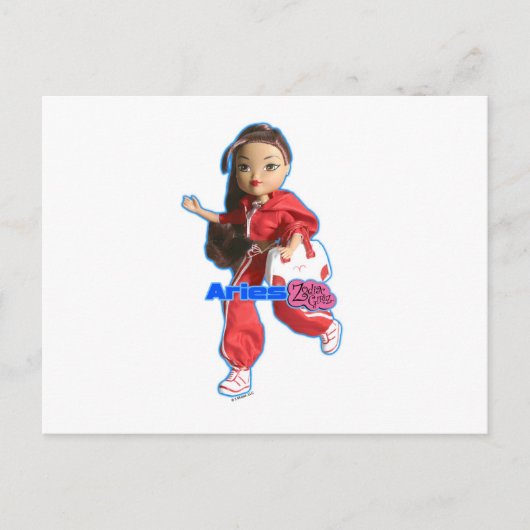 Aries Postkarte (Vorderseite)