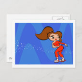 Aries Postkarte (Vorne/Hinten)