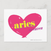 Aries Postkarte (Vorderseite)