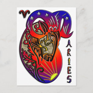 Aries Postkarte