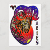 Aries Postkarte (Vorderseite)