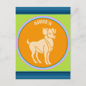 Aries Postkarte (Vorderseite)