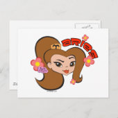 Aries Postkarte (Vorne/Hinten)