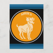 Aries Postkarte (Vorderseite)