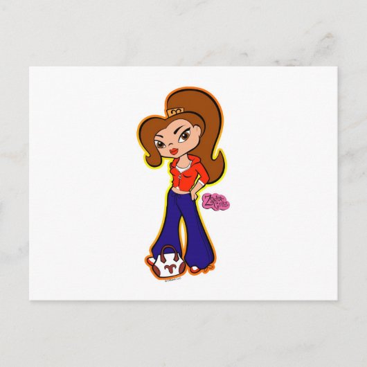 Aries Postkarte (Vorderseite)