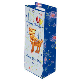 Aries Ram Birthday Wine Gift Bag Geschenktüte Für Weinflaschen