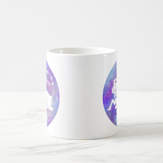 Aries Ram Constellation Stars Individuelle Name Ge Kaffeetasse (Mittel)