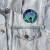 Aries Ram Constellation, Vintage Zodiac Astrologie Button (Beispiel)