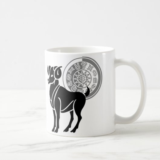 Aries Ram Kaffeetasse (Rechts)