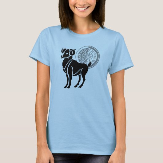 Aries Ram T-Shirt (Vorderseite)