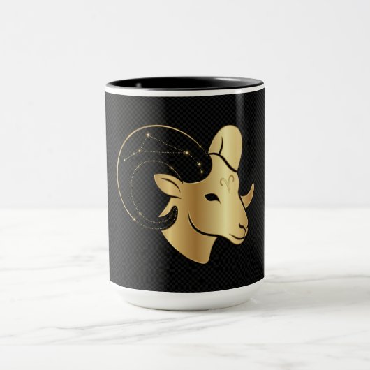 Aries Ram Tasse (Zentrum)