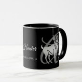 Aries ♈ Ram - Zodiac-Zeichen Tasse (VorderseiteRechts)