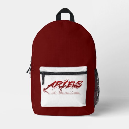 Aries Reflection Bedruckter Rucksack (Vorderseite)