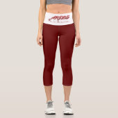 Aries Reflection Capri Leggings (Vorderseite)