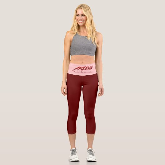 Aries Reflection Capri Leggings (Vorderseite)