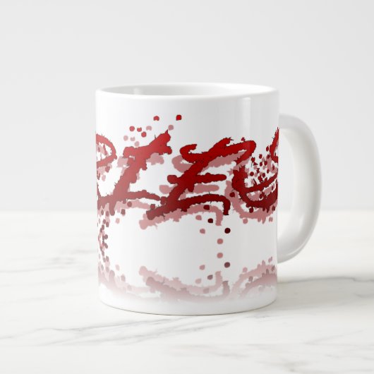 Aries Reflection Jumbo-Tasse (Vorderseite Rechts)