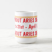 Aries Saison Kaffeetasse (Mittel)