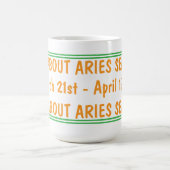 Aries Saison Kaffeetasse (Mittel)