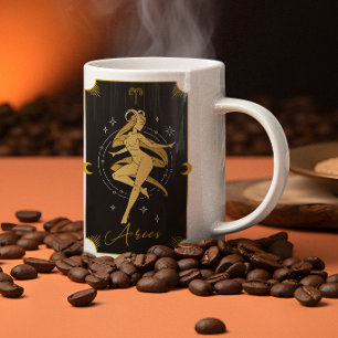 Aries Saucy Signs Astrologischer Becher Kaffeetasse