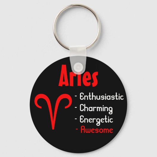 Aries Schlüsselanhänger (Vorderseite)