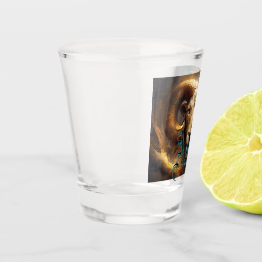 Aries Schnapsglas (Links)