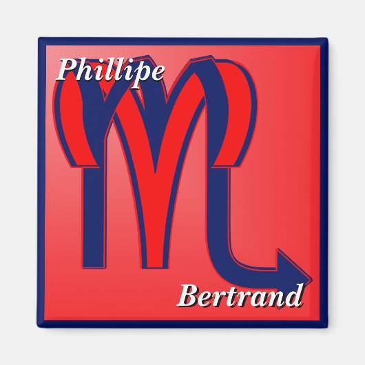 Aries & Scorpio Magnet (Vorne)