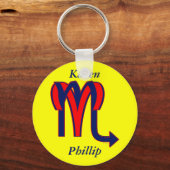 Aries & Scorpio Schlüsselanhänger (Vorderseite)