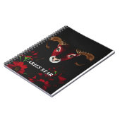 Aries Sign Collection Notizblock (Linke Seite)