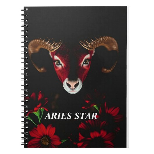 Aries Sign Collection Notizblock (Vorderseite)