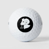Aries Silhouette Golfball (Vorderseite)