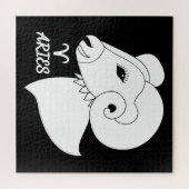Aries Silhouette Puzzle (Horizontal)