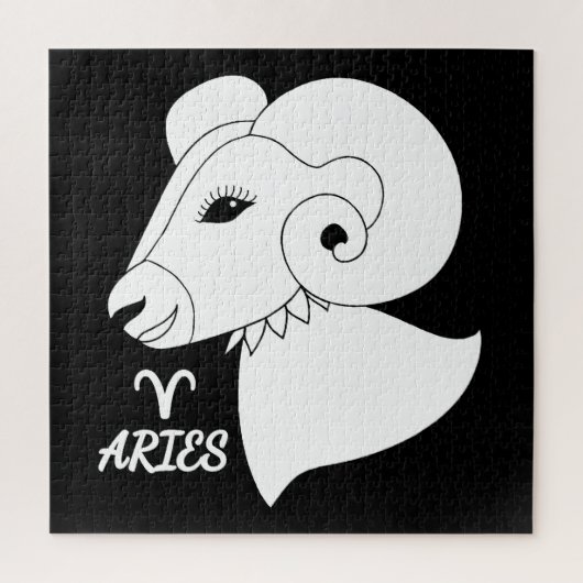 Aries Silhouette Puzzle (Vertikal)