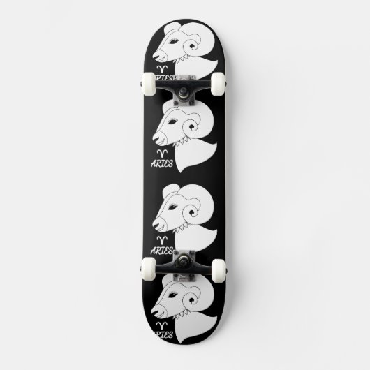 Aries Silhouette Skateboard (Vorderseite)
