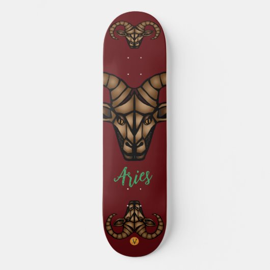 Aries Skateboard (Vorderseite)