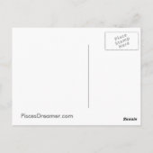 Aries Sorry Zodiac Chick Postkarte (Rückseite)