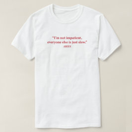 Aries-Stimmungs-Grafik-T-Shirt | "Ich bin nicht un T-Shirt