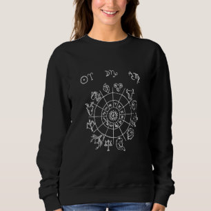 Aries Sun Capricorn Moon Virgo Aufstieg Astrologie Sweatshirt