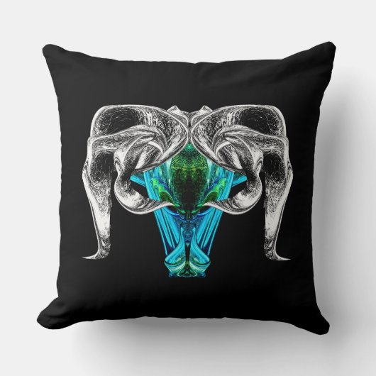 Aries - Surreal Zodiac Art Pillow by Pawlicki Art Kissen (Vorderseite)