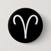 Aries-Symbol Button (Vorderseite)