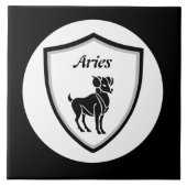 Aries-Symbol Fliese (Vorderseite)